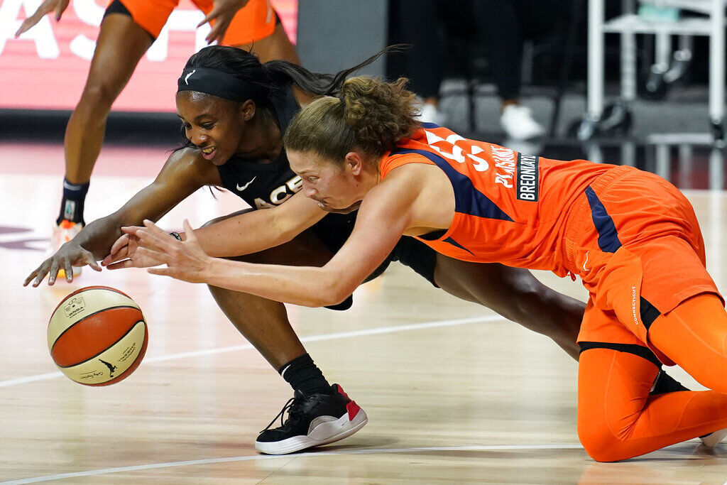 APTOPIX Sun Aces Basketball